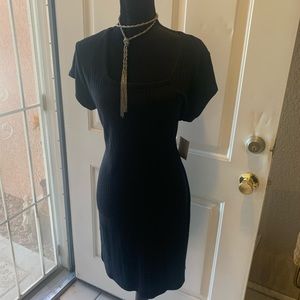 🆕 New SO Black Ribbed Dress Size XL